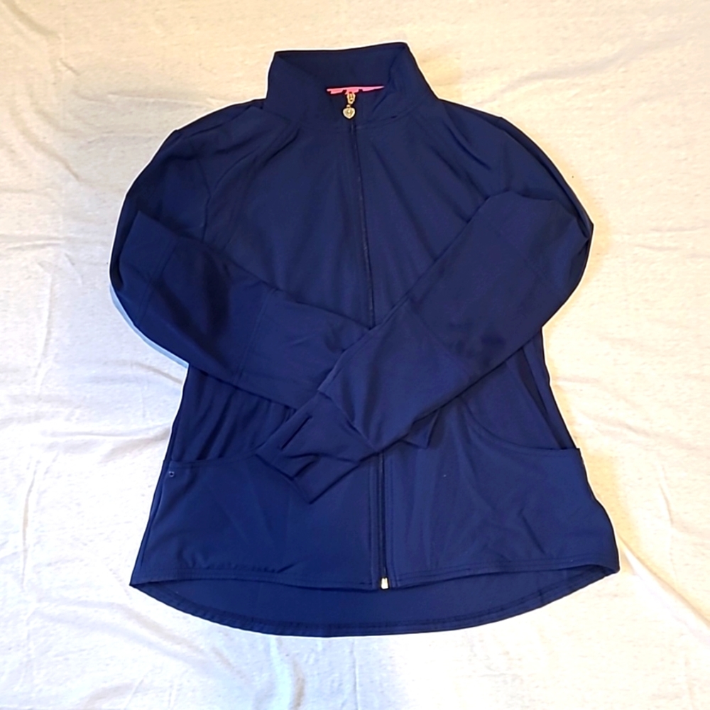 HeartSoul Break On Through scrub jacket women's size M